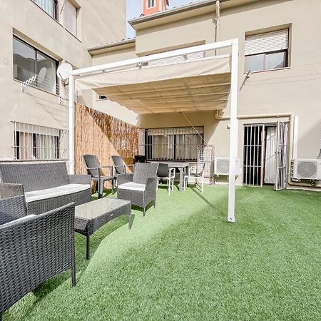 Apartamento Para 4 Con Terraza En El Centro Girona Luaran gambar