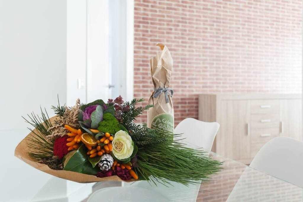 Apartamento Para 4 Con Terraza En El Centro Girona Luaran gambar